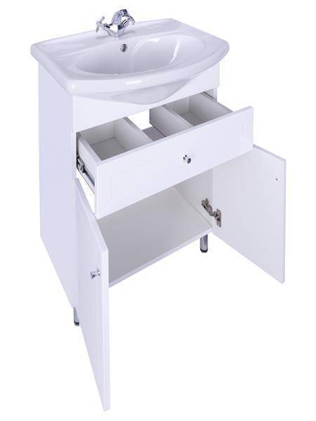 Купить тумба бриз-65 + умывальник новая грань-65, sanstar в Иваново магазин сантехники Суперстрой