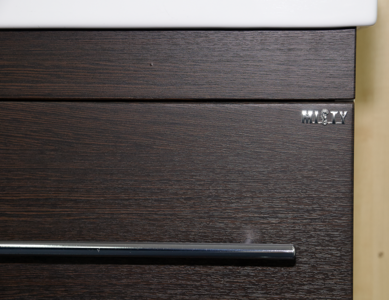 Купить тумба елена - 50  с 2 ящ. венге,misty в Иваново магазин сантехники Суперстрой