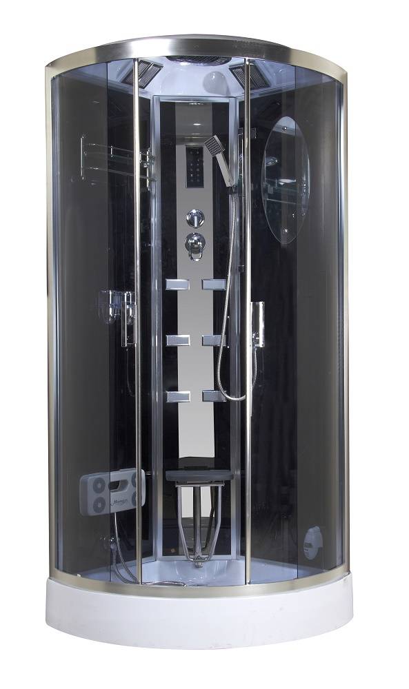 Купить душевая кабина niagara 90*90 ng-901-01s н/п ,tc,г/м с баней в Иваново магазин сантехники Суперстрой