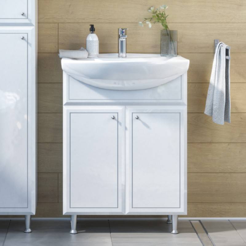 Купить тумба афина 70, б/ящ, белый, sanstar в Иваново магазин сантехники Суперстрой