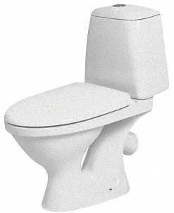 Купить компакт-унитаз соната белый крап, santeri. в Иваново магазин сантехники Суперстрой