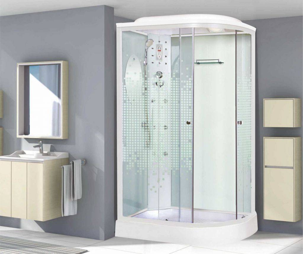 Купить душевая кабина 120*80 ng-303n l  н/п мозаика, niagara в Иваново магазин сантехники Суперстрой