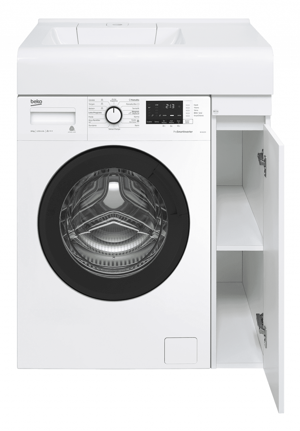 Купить тумба напольная амур-29 под стир машинку+раковина, misty. в Иваново магазин сантехники Суперстрой