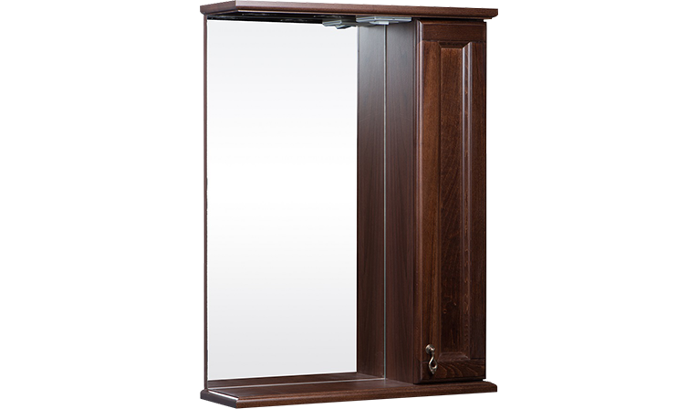 Купить зеркало-шкаф варна-60 орех, good door. в Иваново магазин сантехники Суперстрой