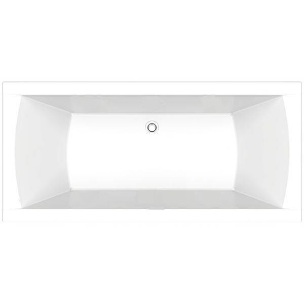 Купить ванна акрил  индика 1700*800 без экрана, bas. в Иваново магазин сантехники Суперстрой