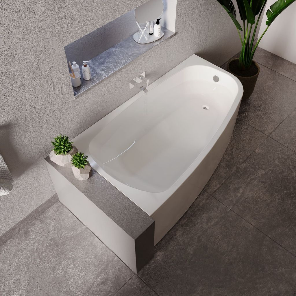 Купить ванна акриловая рона 168*95*61l,radomir. в Иваново магазин сантехники Суперстрой