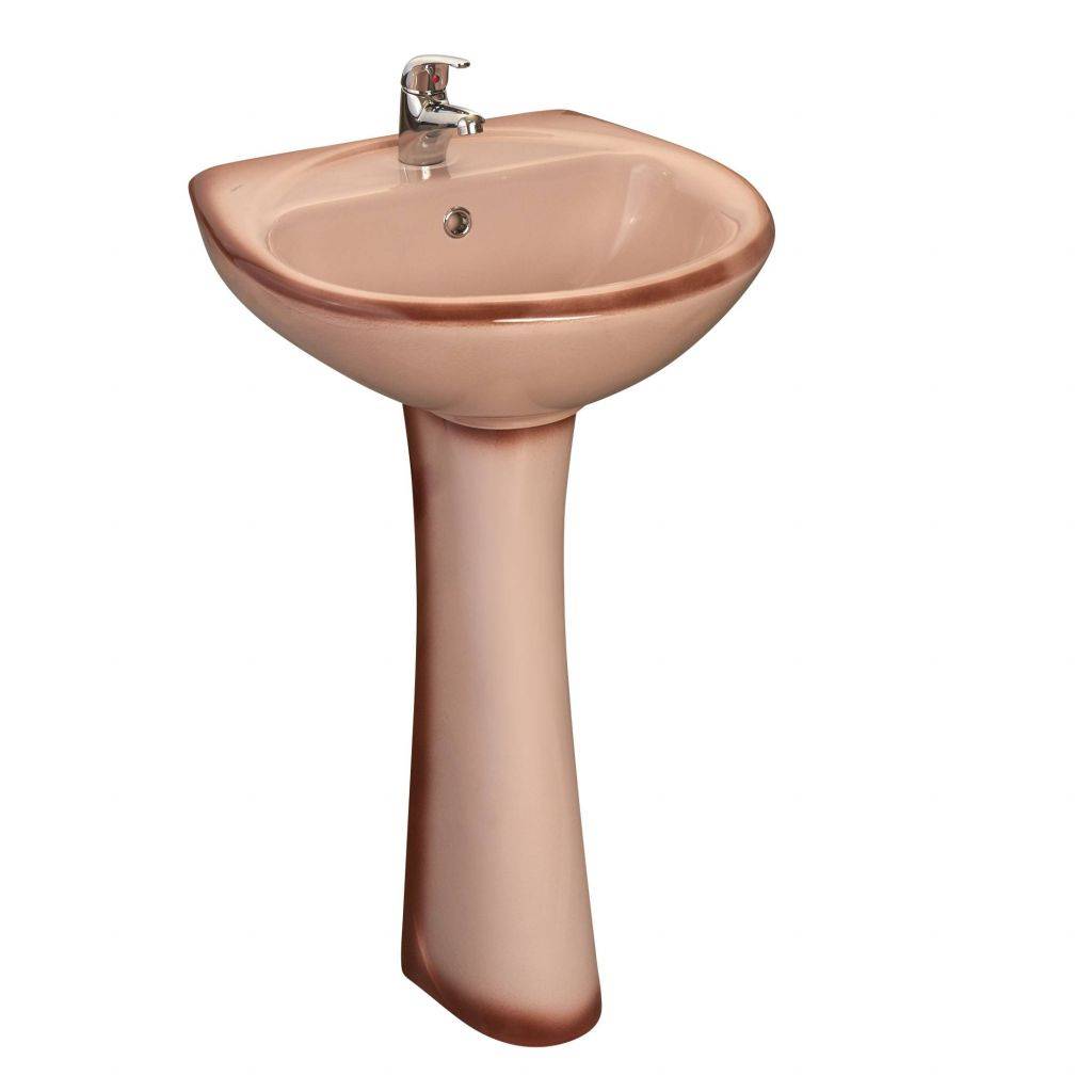 Купить раковина на пьедестале соната бежевая, воротынск . в Иваново магазин сантехники Суперстрой