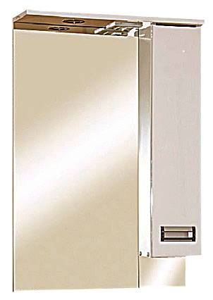 Купить зеркало-шкаф вега-55 прав. (свет),misty. в Иваново магазин сантехники Суперстрой