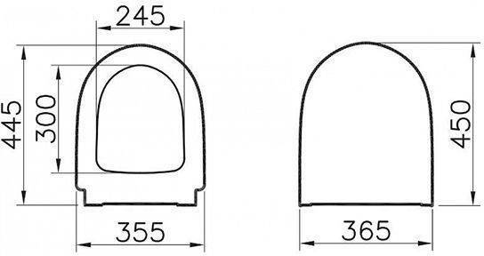 Купить сиденье sento (86-003-009)  для унитаза,сидение дюропласт,микролифт,белое,vitra в Иваново магазин сантехники Суперстрой