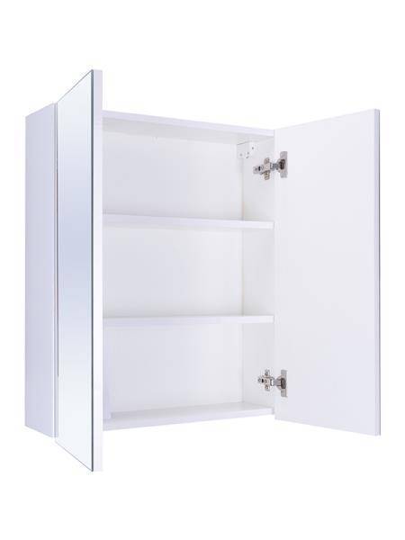 Купить зеркальный шкаф 60 универсальный, без подсветки, белый, sanstar в Иваново магазин сантехники Суперстрой