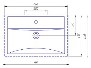 Купить тумба фостер-60 прямая + раковина kirovit , мисти. в Иваново магазин сантехники Суперстрой