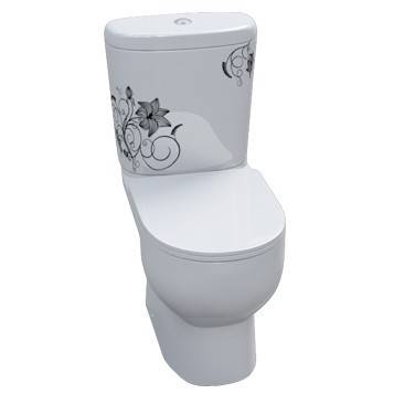 Купить компакт-унитаз art flora dm, sanita luxe. в Иваново магазин сантехники Суперстрой