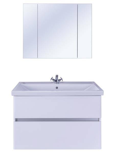 Купить тумба велья-100 подвесная + ум фостер-100,sanstar в Иваново магазин сантехники Суперстрой