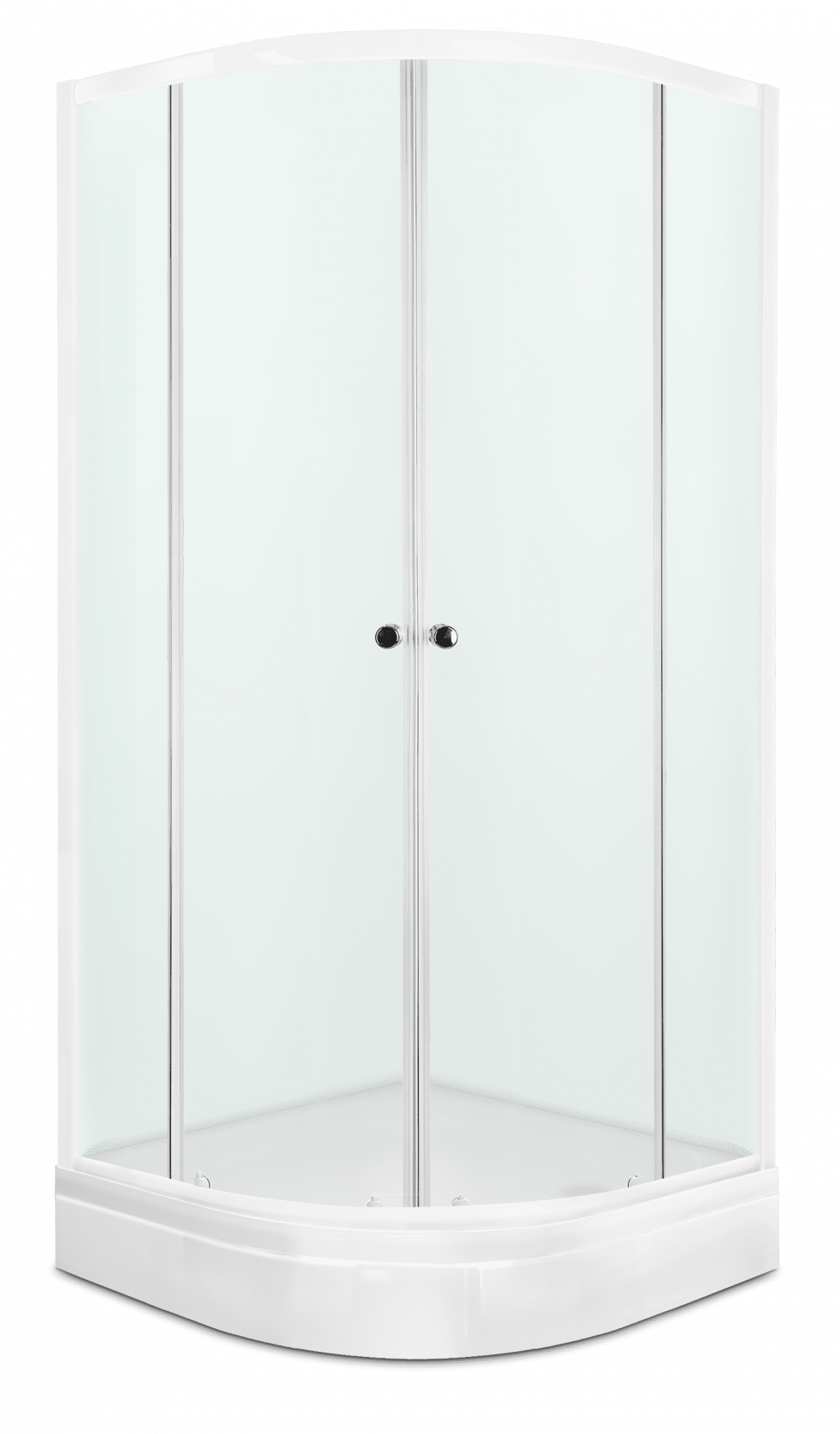 Купить душевой угол domani spa fit 88 нп см(поддон,сифон, ограждение) в Иваново магазин сантехники Суперстрой