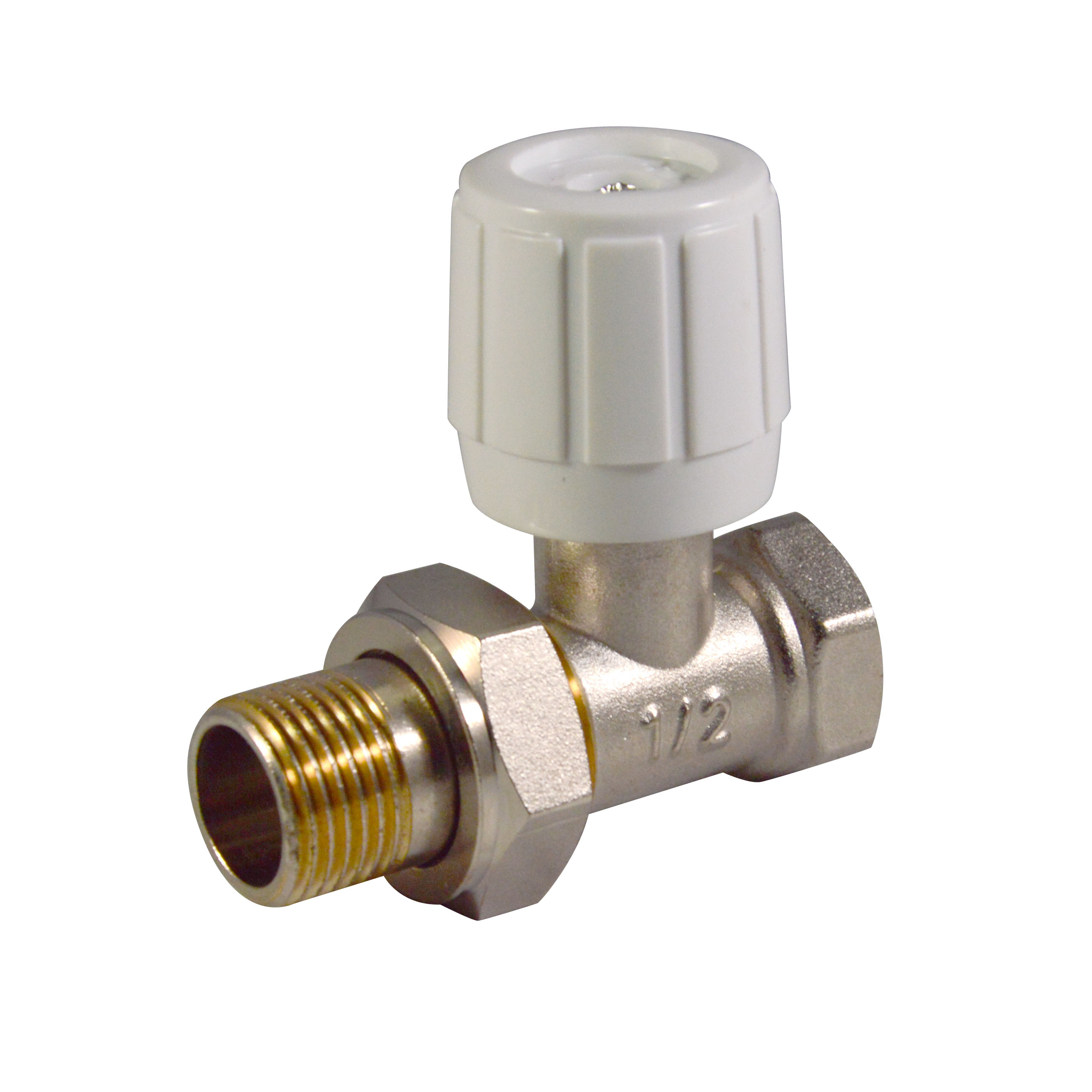 Купить кран для радиатора верхний прямой 3/4 в Иваново магазин сантехники Суперстрой