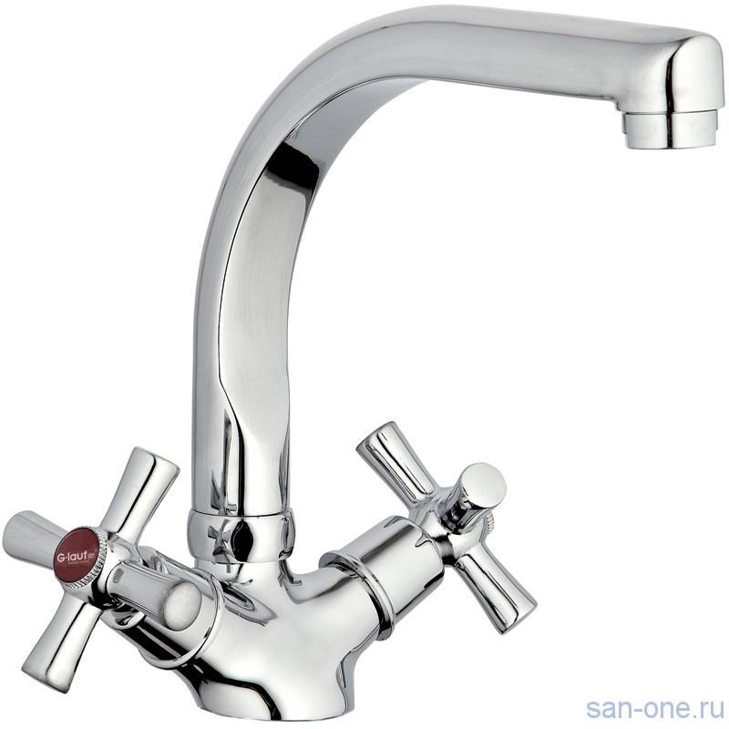 Купить смеситель для раковины qmt4-d722, g-lauf . в Иваново магазин сантехники Суперстрой