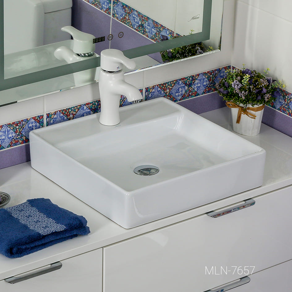 Купить раковина 7657, melana. в Иваново магазин сантехники Суперстрой