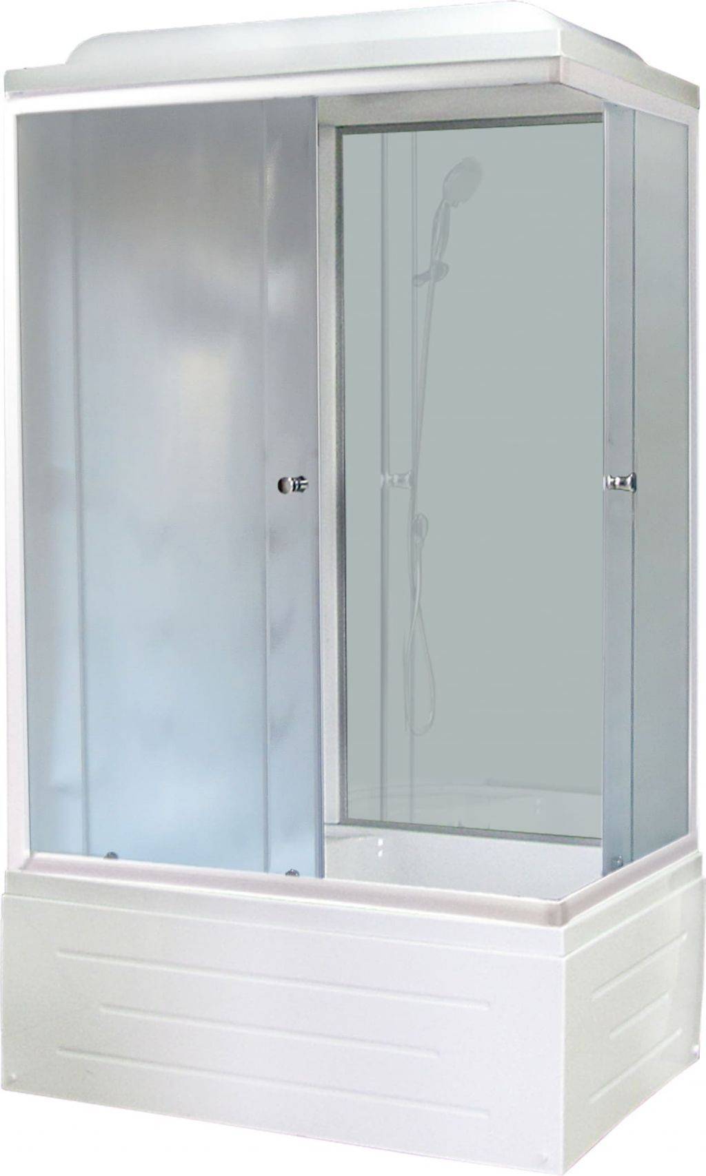 Купить душевая кабина royal rb 8120bр6-wc-ch,l вп,мс,белая задняя стенка в Иваново магазин сантехники Суперстрой