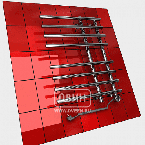 Купить электрический полотенцесушитель l primo 60*15*55, двин. в Иваново магазин сантехники Суперстрой