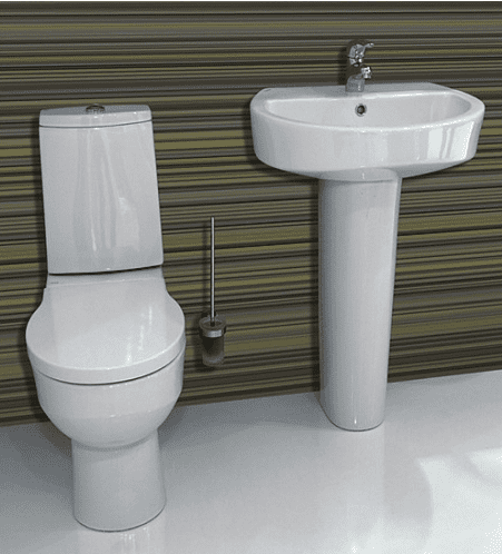 Купить раковина на пьедестале аллегро 550мм, santek в Иваново магазин сантехники Суперстрой