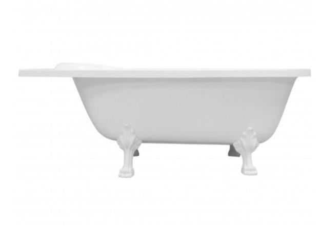 Купить ванна из литьевого мрамора венеция 170*80, левая, эстет (россия) в Иваново магазин сантехники Суперстрой