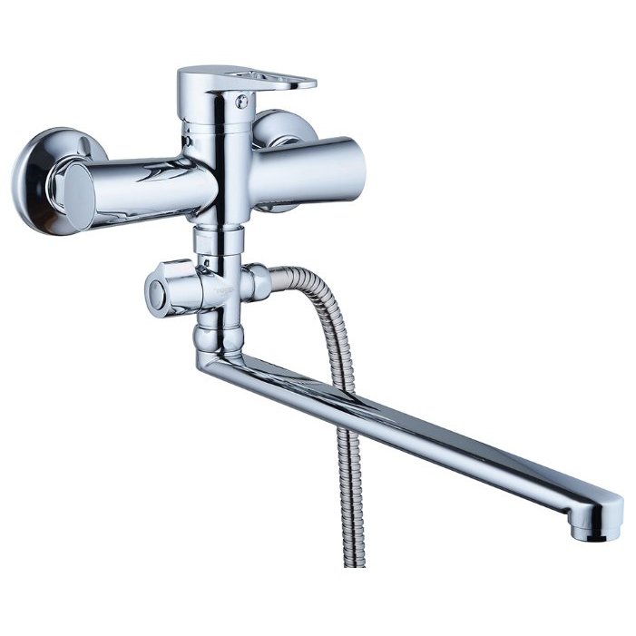 Купить смеситель для ванны с душем pud-6045, g-lauf. в Иваново магазин сантехники Суперстрой