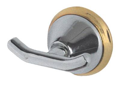 Купить крючок одинарный 6788 а хром золото, depo. в Иваново магазин сантехники Суперстрой