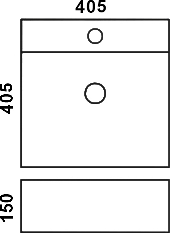 Купить раковина 7063b,  melana. в Иваново магазин сантехники Суперстрой