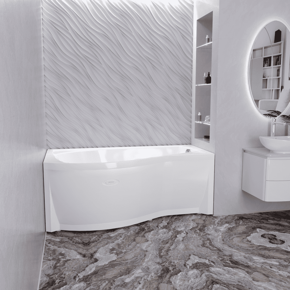 Купить ванна акриловая миранда 168*95*66l,radomir. в Иваново магазин сантехники Суперстрой