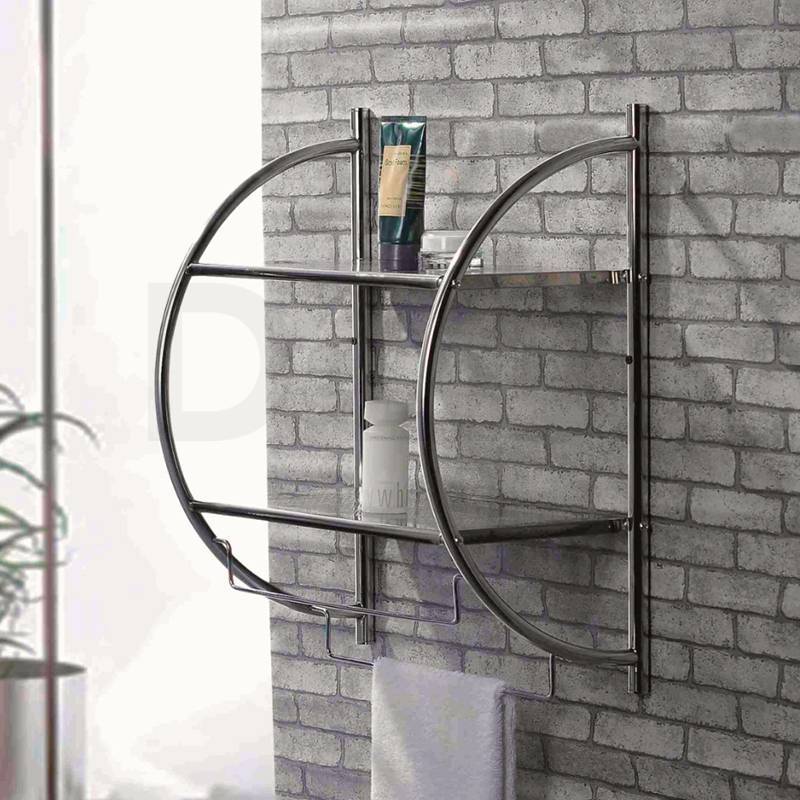 Купить полка настенная металл  для полотенец d201901, d-lin. в Иваново магазин сантехники Суперстрой