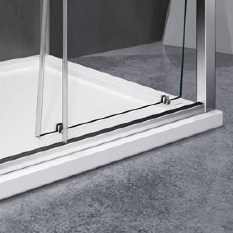 Купить душевое ограждение idea cr-90-c-ch, bas. в Иваново магазин сантехники Суперстрой