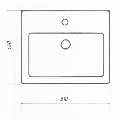 Купить тумба енисей-60 2 ящ, белая + раковина, misty. в Иваново магазин сантехники Суперстрой