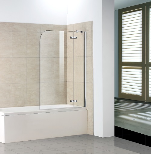 Купить шторка для ванны screen 2h-100-c-ch, bas. в Иваново магазин сантехники Суперстрой