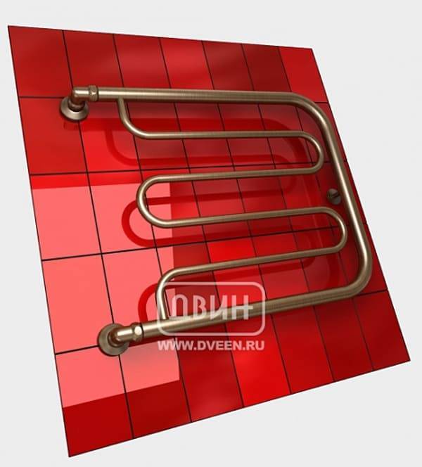 Купить водяной полотенцесушитель фокстрот d 50*60 1"-1/2" без полки состаренная бронза, двин. в Иваново магазин сантехники Суперстрой