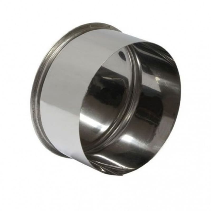 Купить заглушка нержавеющая сталь d-130 мм, россия. в Иваново магазин сантехники Суперстрой