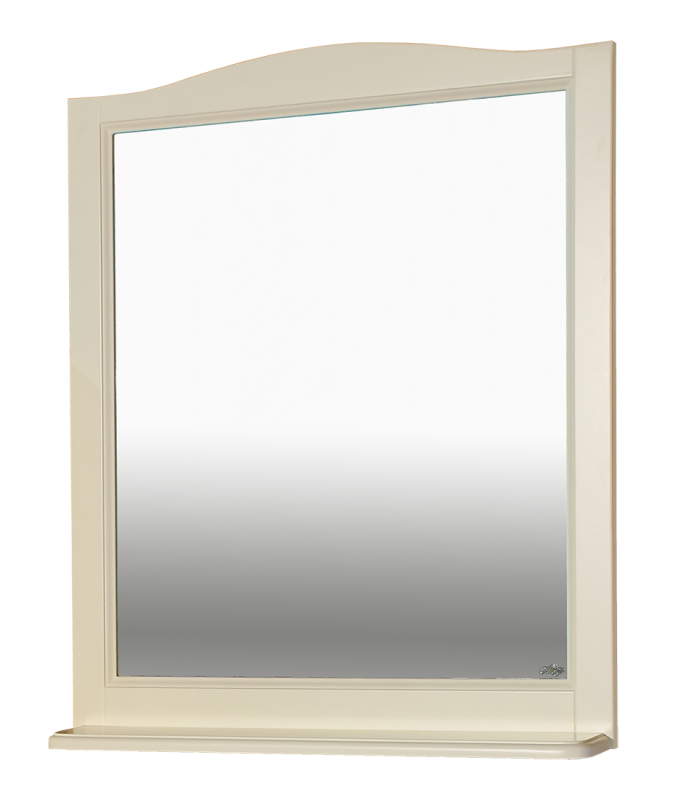 Купить зеркало в раме лувр  - 85, слоновая кость, misty. в Иваново магазин сантехники Суперстрой