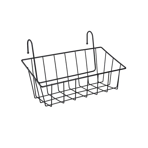 Купить корзинка на полотенцесушитель aris 300х120 черная в Иваново магазин сантехники Суперстрой