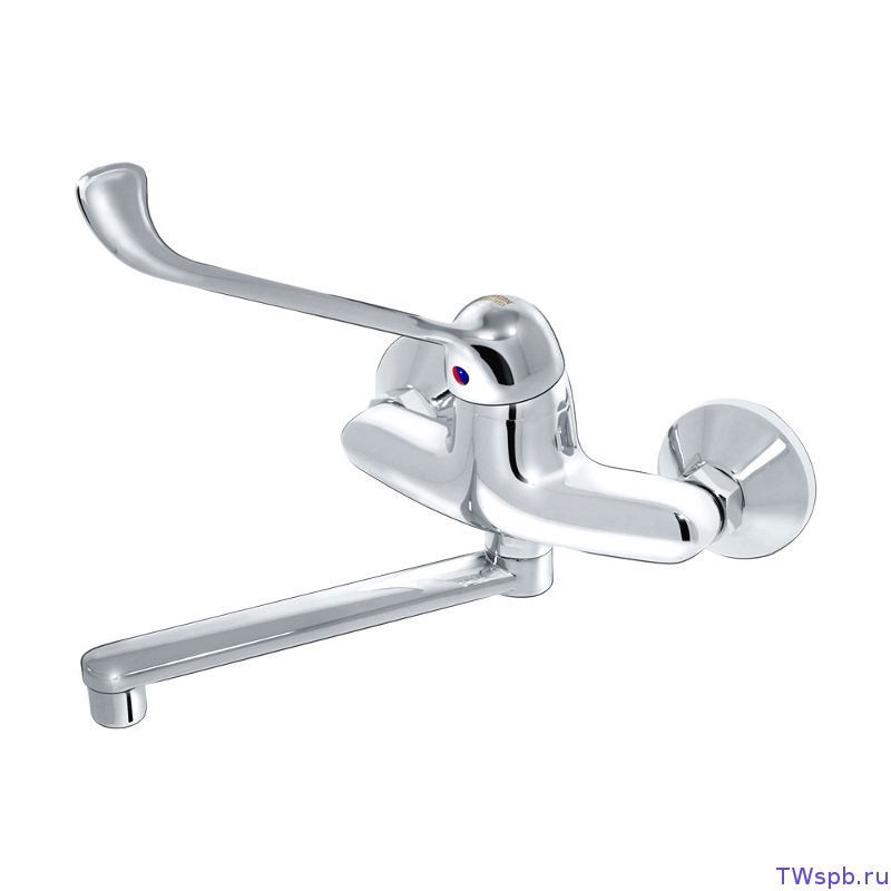 Купить смеситель для кухни  9105713 локтевой, варион. в Иваново магазин сантехники Суперстрой