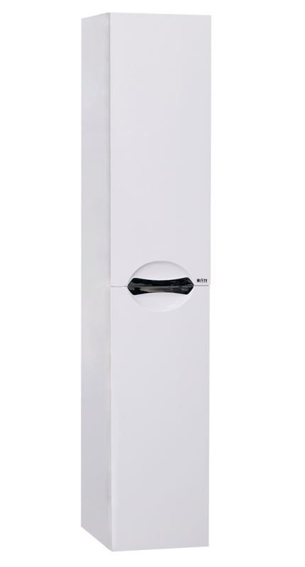 Купить пенал подвесной жасмин - 30 белый универсальный прав.,misty. в Иваново магазин сантехники Суперстрой