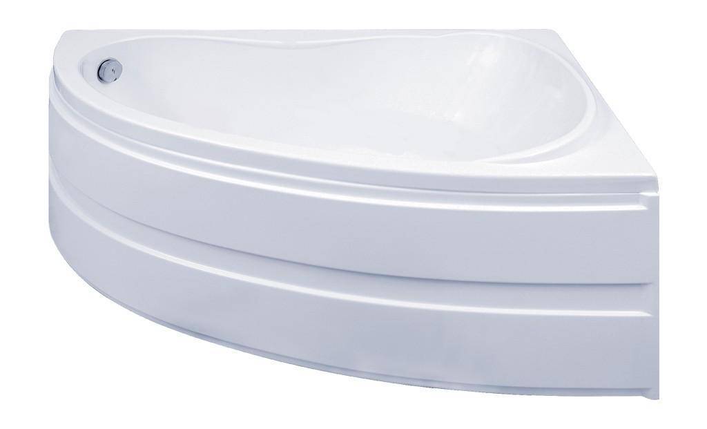 Купить ванна акриловая  алегра 1500*900 с экраном правая,bas. в Иваново магазин сантехники Суперстрой