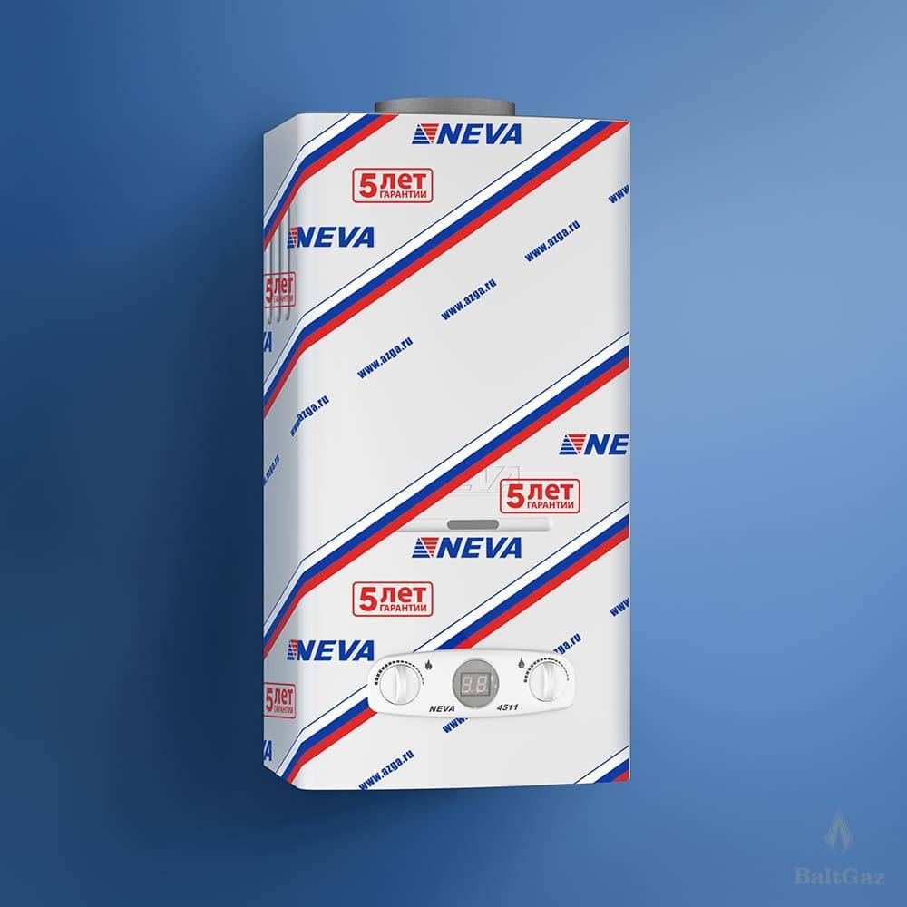 Купить водонагреватель газ neva-4511 (сжиж газ),neva. в Иваново магазин сантехники Суперстрой