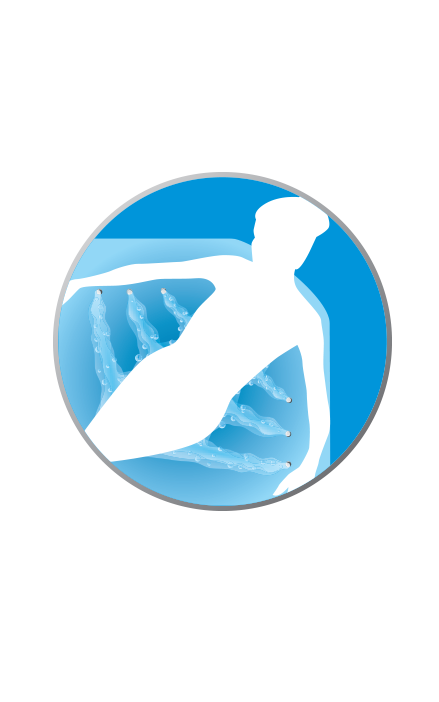 Купить гидромассажное оборудование(7 форсунок+хромотерапия+насос),domani-spa в Иваново магазин сантехники Суперстрой