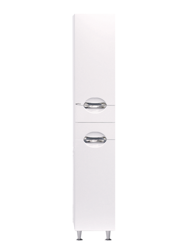 Купить пенал жасмин- 35 лев.  белая без корзины,misty. в Иваново магазин сантехники Суперстрой