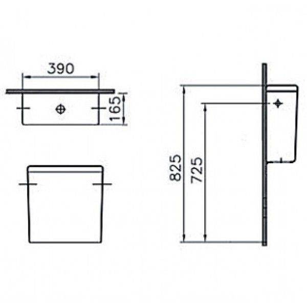 Купить бачок s50 5422в003-5450 белый,vitra. в Иваново магазин сантехники Суперстрой