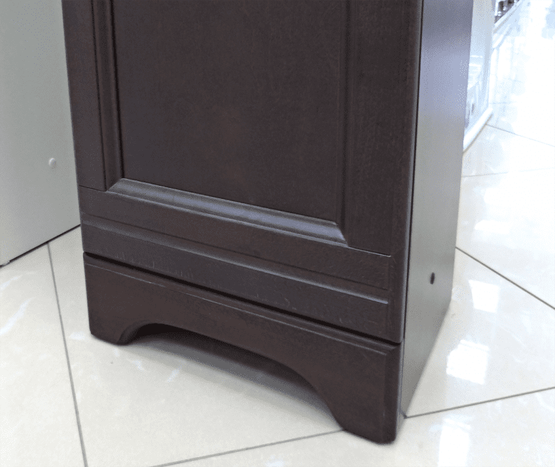 Купить пенал рим-35, орех левый, misty. в Иваново магазин сантехники Суперстрой