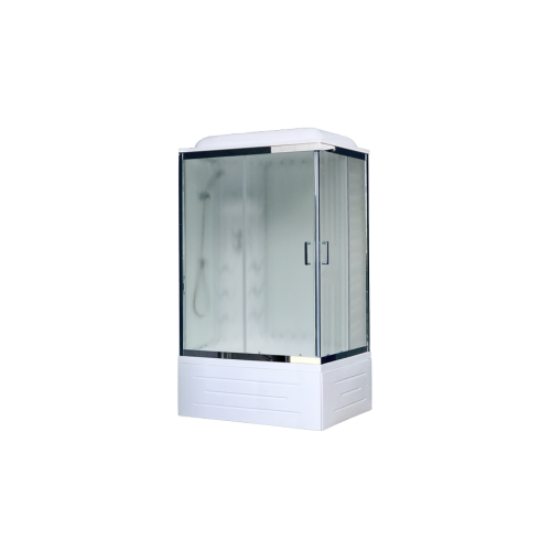 Купить душевая кабина royal rb 8120bp3-wc-ch(120*80)l,вп мс,белая задняя стенка в Иваново магазин сантехники Суперстрой