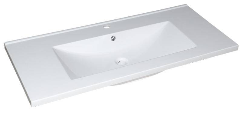 Купить тумба подвесная барселона -105 с 3 ящиками ,белая эмаль,misty. в Иваново магазин сантехники Суперстрой