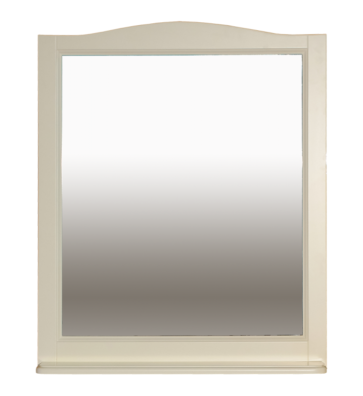 Купить зеркало в раме лувр  - 85, слоновая кость, misty. в Иваново магазин сантехники Суперстрой