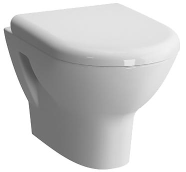 Купить унитаз подвесной zentrum 5785в003-0075(50см),белый,без сидения,vitra. в Иваново магазин сантехники Суперстрой