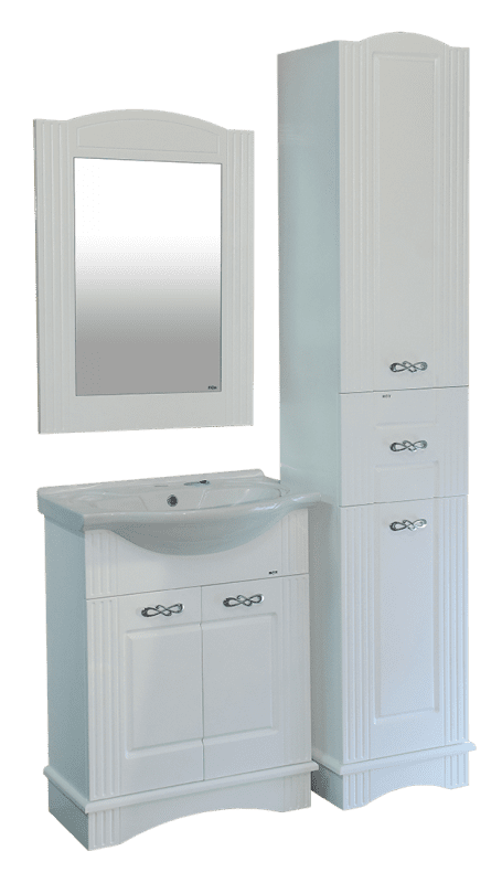 Купить тумба эльбрус-65 белая + рак. эльбрус, misty. в Иваново магазин сантехники Суперстрой